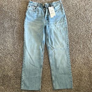 Zara straight leg jeans
